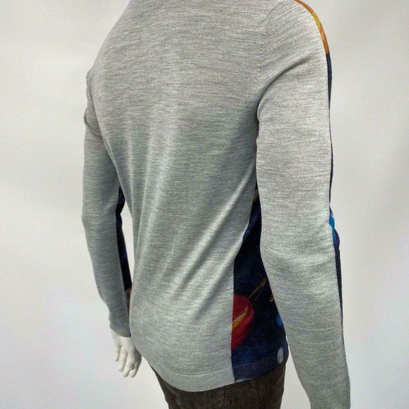 New Louis Vuitton Garment Printed Planets Crewneck - Picture 6 of 7